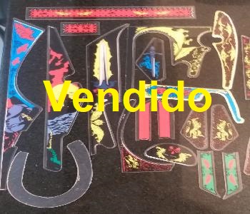 Acrílicos Cavaleiro Negro