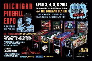 Michigan Pinball Expo 2014