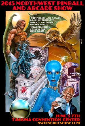 Northwest Pinball e Arcade Show 2015